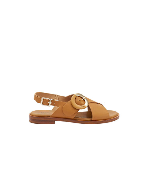 Frau Kadın Sandalet 85P6 LONDON-S Cuoio