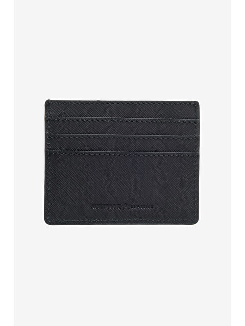 Altınyıldız Classics Erkek Siyah %100 Deri Kartlık