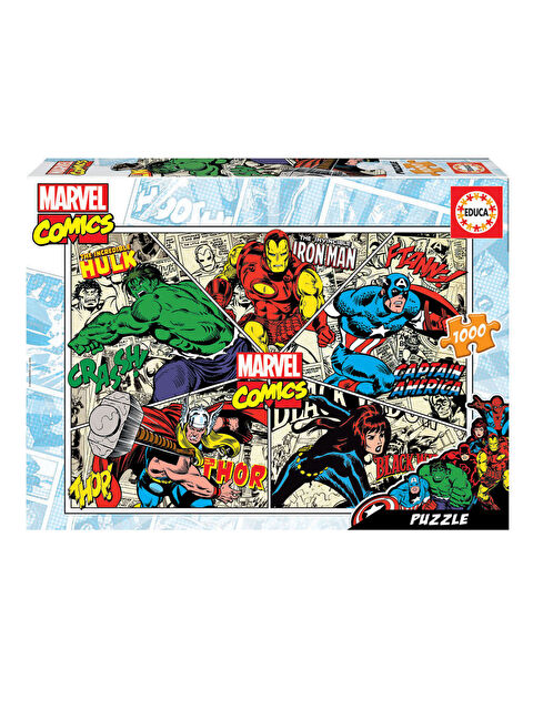 Educa Puzzle 1000 Parça Marvel Kahramanları Karikatür 18498
