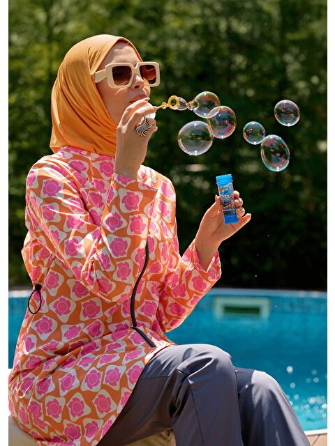 House of Modest Tesettür Mayo Retro Turuncu - S000400714-20013