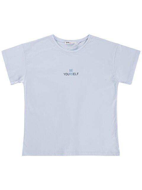 Civil Girls 10-13 Yaş Tişört - Mavi