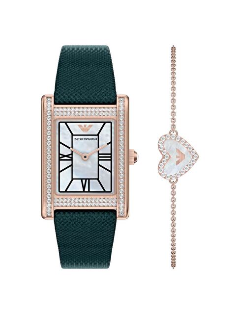 Emporio Armani AR80085SET Kadın Kol Saati ve Bileklik Seti