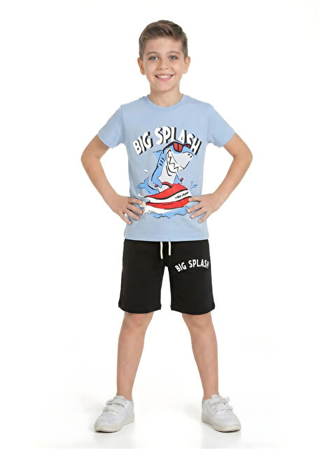 Modanino Erkek Çocuk Şortlu Takım 3-10 Yaş 12642DS