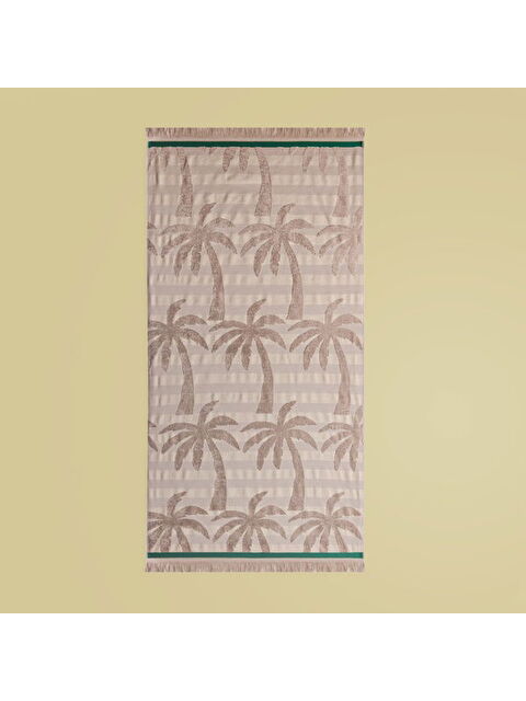 Evidea Soft Elio Plaj Havlusu - Bej - 70x140 cm