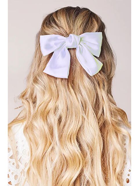 New Obsessions Diana İpek Saten Fiyonk Toka - S000144775-20063