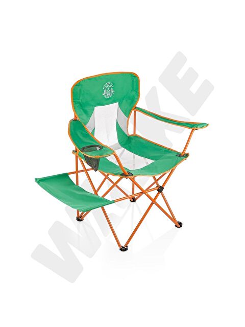 WALKE Metal Büyük Taşınabilir Çantalı Kamp Sandalyesi Taşıma Çantalı Yeşil Tekli 1 Kg Tek Kişilik - S000518808-18194