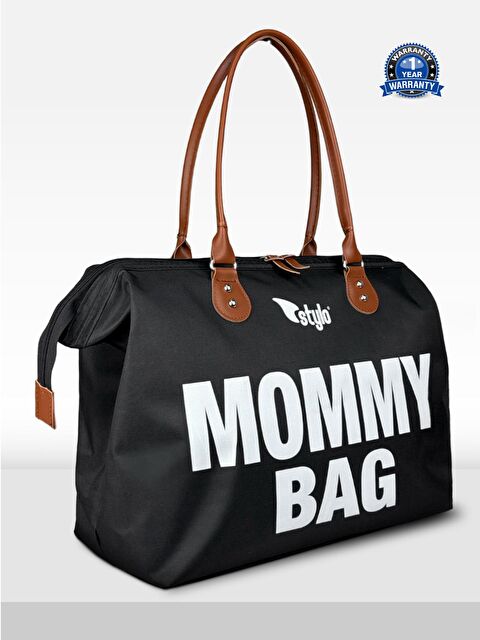 Stylo Mommy Bag Anne Bebek Bakım Çantası - Siyah