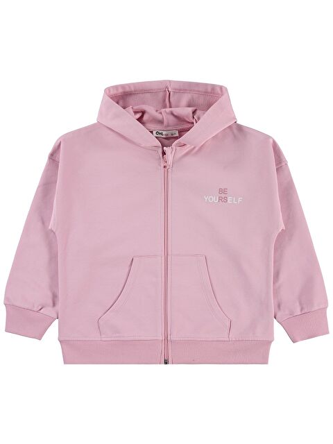 Civil Girls 10-13 Yaş Hırka - Pembe