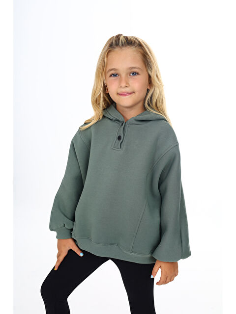 Toontoykids Kız Çocuk Nakışlı Sweatshirt