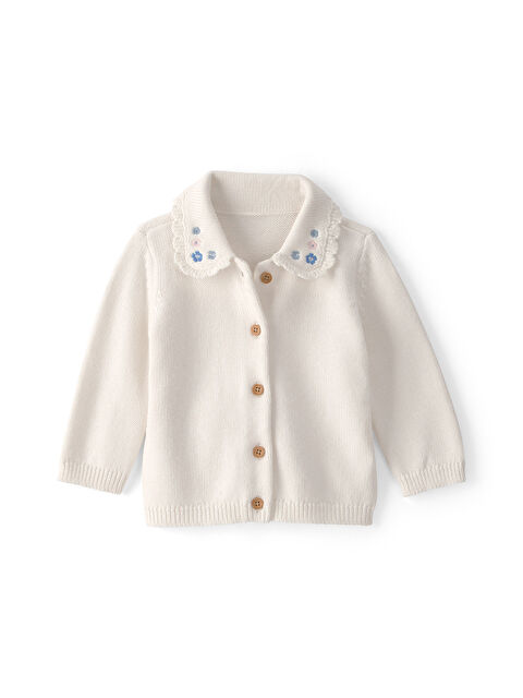 Oshkosh Kız Bebek Kazak 6 Ay-24 Ay Bej