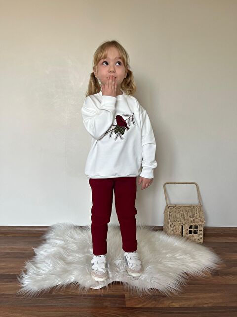 carla10 Kız Çocuk Baskılı Alt Üst Eşofman Takım - S000496071-19951