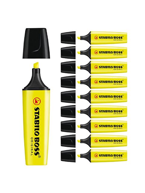 Stabilo Boss Original Fosforlu Kalem 70/24 Sarı 10 Lu - S000300971-20072