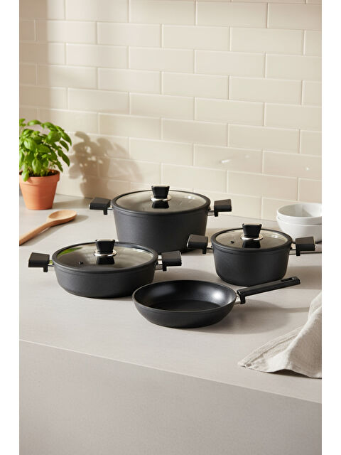 BERNARDO Mayasa 7 Parça Seramik Tencere Seti