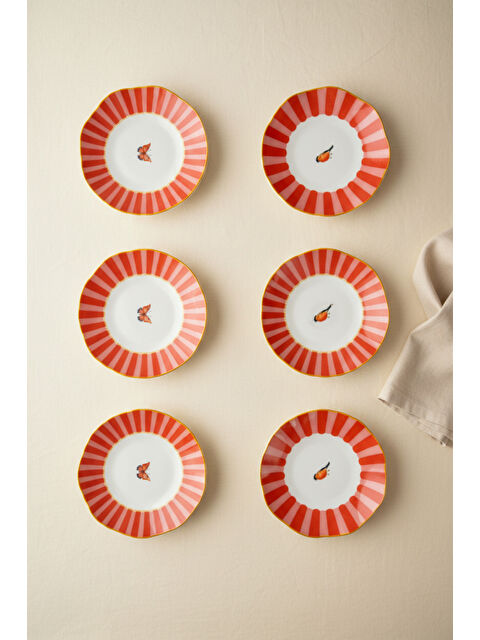 BERNARDO Glamour 6 Parça Pasta Takımı