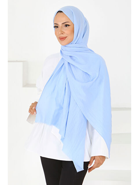 Tofisa Pamuk Soft Şal Bebe Mavi - 27591 - S000439487-3642