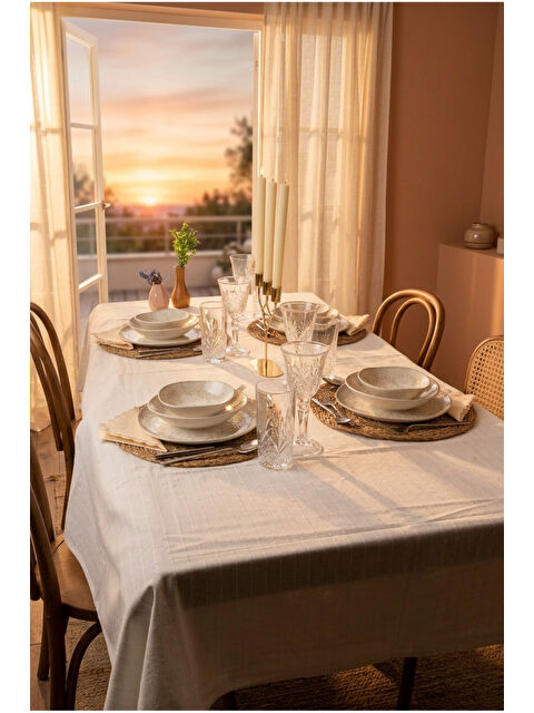 BERNARDO Mando 12 Parça Yemek Takımı Gri