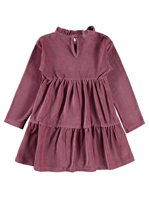 Civil Girls Katlı 6-9 Yaş Elbise - Pembe 9-10 Yaş - S000484533-20028