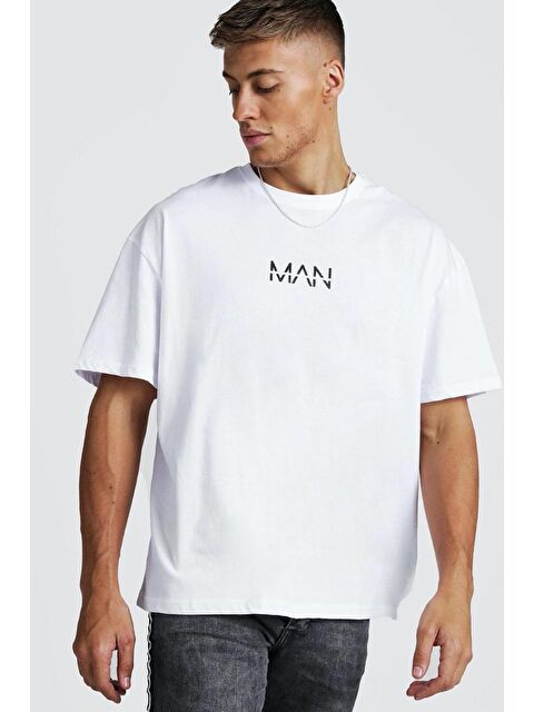 Oksit Crash Man African Erkek Oversize Tshirt - S000523487-20063