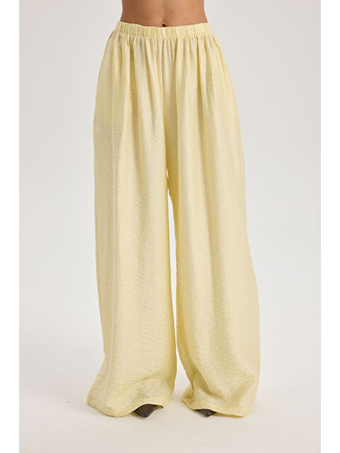 Mai Collection Hunter Rahat Kalıp Sarı Pantolon - S000518248-20072