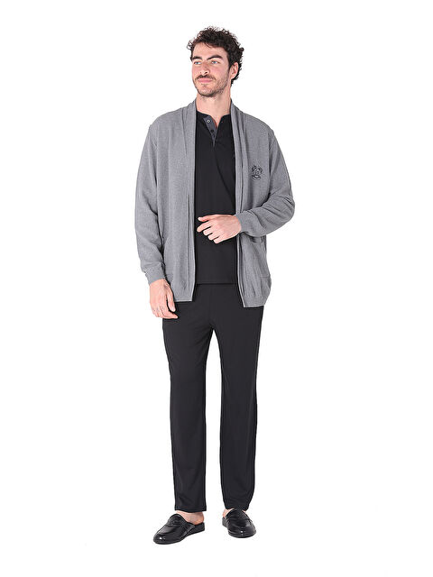 D'S damat DS Damat Rob Triko Erkek Hırka - S000532199-20600