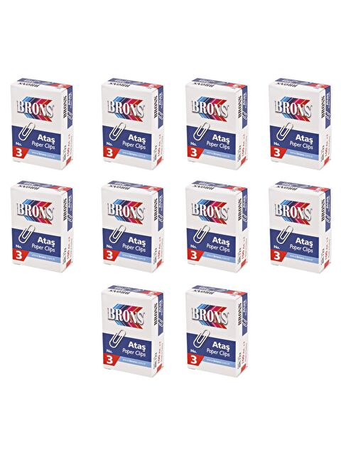 Brons Ataş No:3 Br-123 100 lü 10 Kutu - S000285707-20600