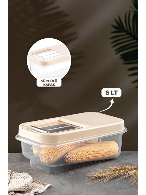 Meleni Home 5 lt Bakliyat Saklama Kabı Multi Box - S000382725-19928