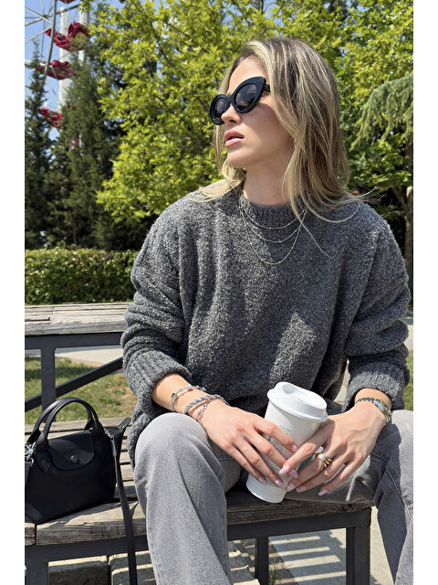 Lela Regular Fit Dik Yaka Yumuşak Dokulu Triko Kazak 4616222 - S000424884-29666