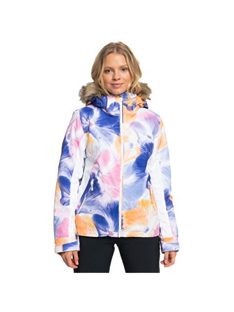 Roxy Jet Ski Kadın Siyah Snowboard Ceketi - S000503270-19351