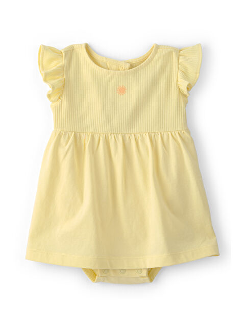 Carter's Kız Bebek Bodyli Elbise 3 Ay-24 Ay Sarı