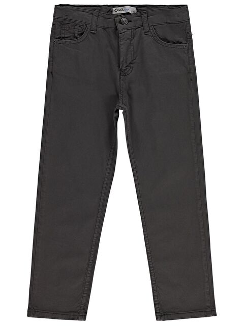 Civil Boys Erkek Çocuk 5 Cep Basic 10-13 Yaş Pantolon - Kahverengi