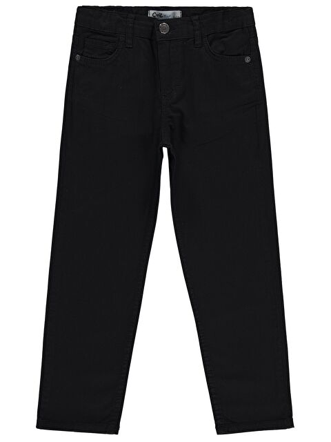 Civil Boys Erkek Çocuk 5 Cep Basic 10-13 Yaş Pantolon - Siyah
