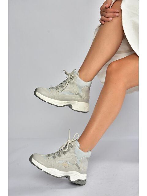 Fox Shoes Gri Kadın Spor V312415009 - S000464316-20600