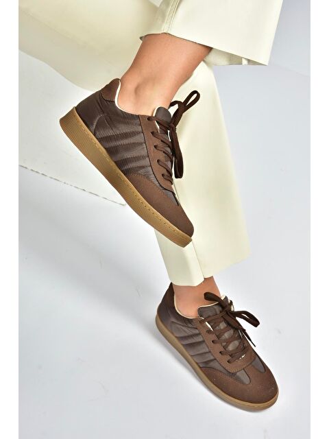 Fox Shoes Kahverengi Kadın Spor V820104404 - S000464340-19413