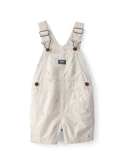 Oshkosh Erkek Bebek Salopet Şort 6 Ay-24 Ay Yeşil