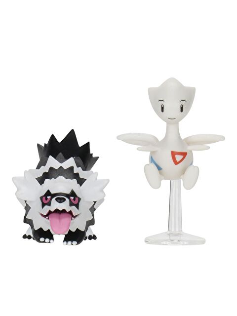Pokemon Battle Figürler - Galarian Zigzagoon ve Togetic PKW4050 - S000487166-10231