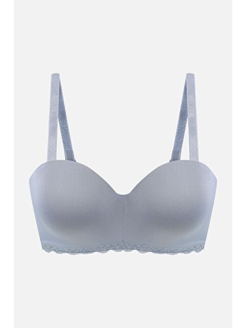 Koza İç Giyim Kadın Dolgusuz Mikro Straplez Sütyen - S000244858-8461