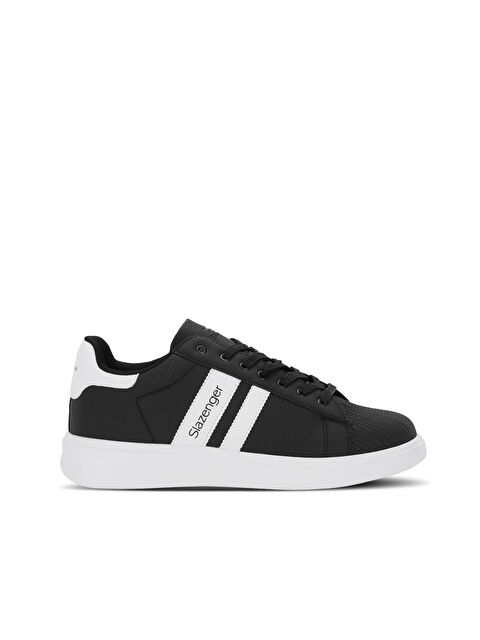 SLAZENGER PHANTOS I Kadın Siyah / Beyaz Günlük Spor Ayakkabısı