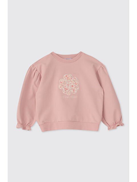 Panço Kız Bebek Pembe Sweatshirt