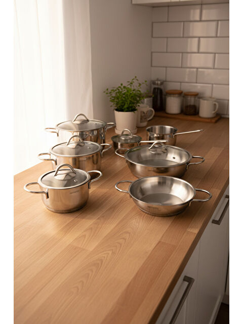 BERNARDO Kayra 12 Parça Çelik Set