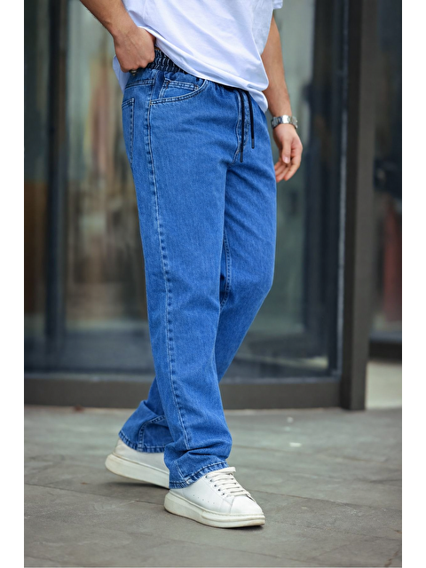 Comstar Erkek Baggy Rahat Kalıp Bel Lastikli Pantolon