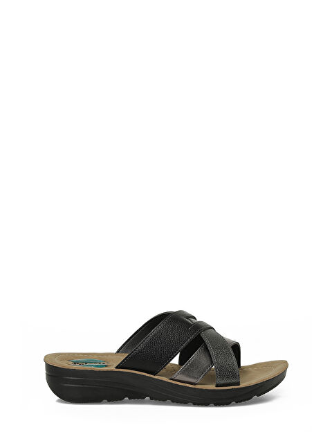 Polaris 409003.Z6FX Siyah Kadın Terlik