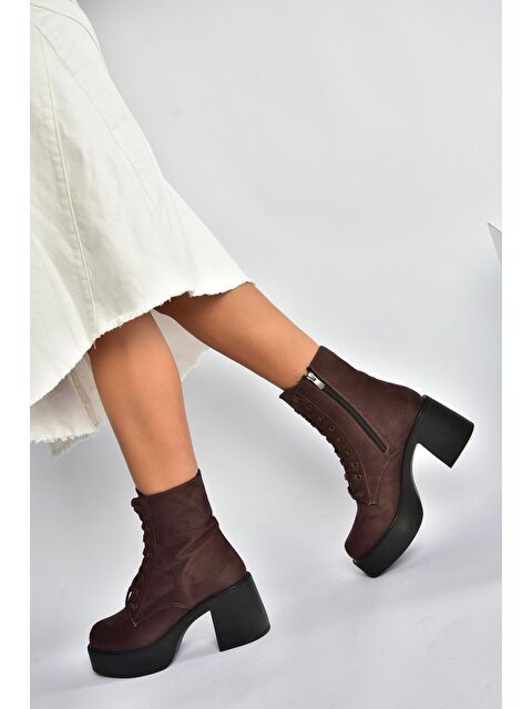Fox Shoes Kahverengi Kadın Bot V726681502 - S000464346-19413