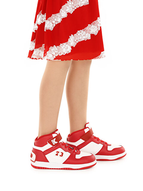 Kiko Kids Carde Günlük Cırtlı Kız Çocuk Spor Ayakkabı - S000277291-20045