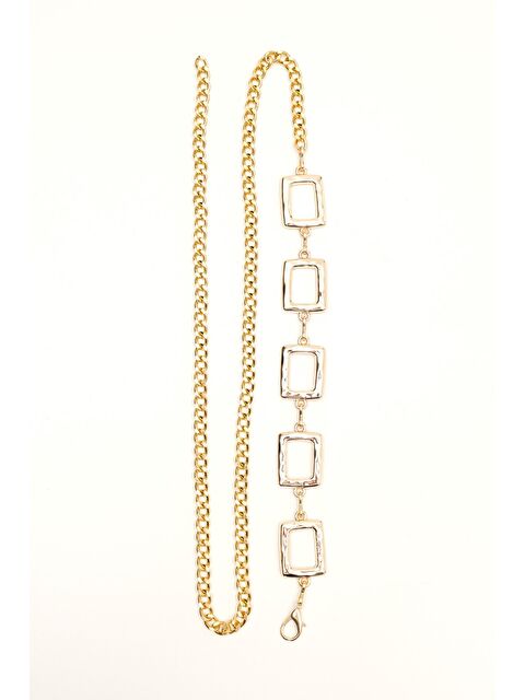 Fullamoda Kare Zincirli Metal Kemer - S000449172-20076