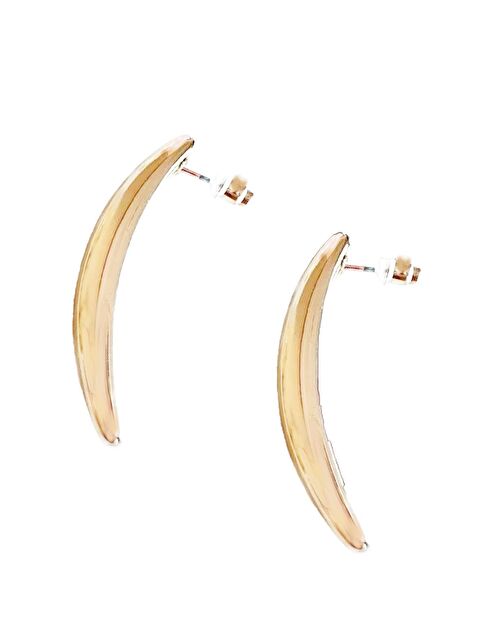 New Obsessions Minimalist Oval Muz Küpe - S000125761-20076