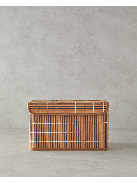 English Home Hardwood Saklama Kutusu 33X23X20 cm Kahve - S000485892-19413