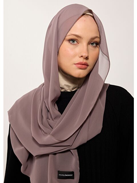 House of Modest Tesettür Şal - Şifon - Vizon - S000386978-26429