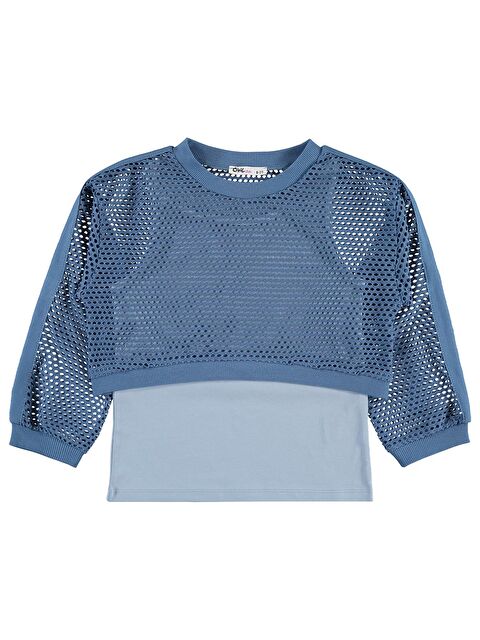 Civil Girls File Atletli 10-13 Yaş Sweatshirt - Yeşil 11-12 Yaş - S000492967-20019