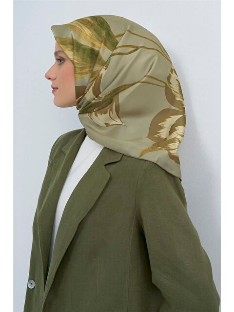 ARMİNE Saf İpek Twill Eşarp 9506D 08