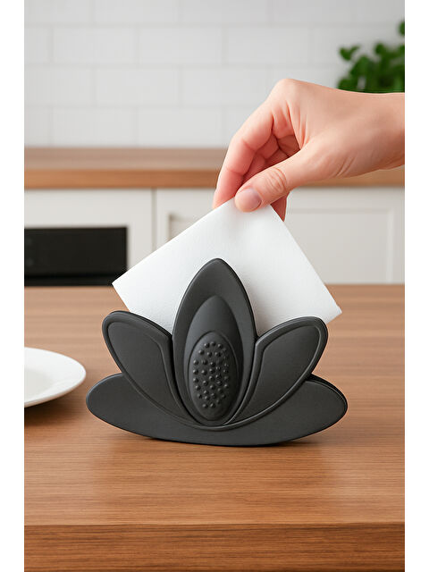 Porsima L-0344 Dekoratif Kağıt Havluluk Masa Üstü Havlu Kağıtlık Peçetelik 4x12cm - S000485912-22238